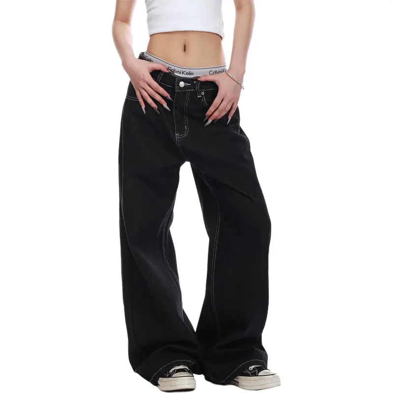 VINMUK Jeans Unisex Black-6