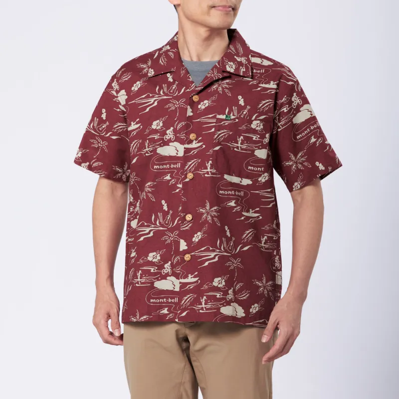 MONTBELL Shirts Men Burgundy-1