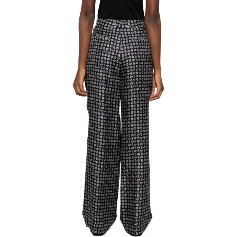 PRADA Casual Pants Women's Dark Blue-3