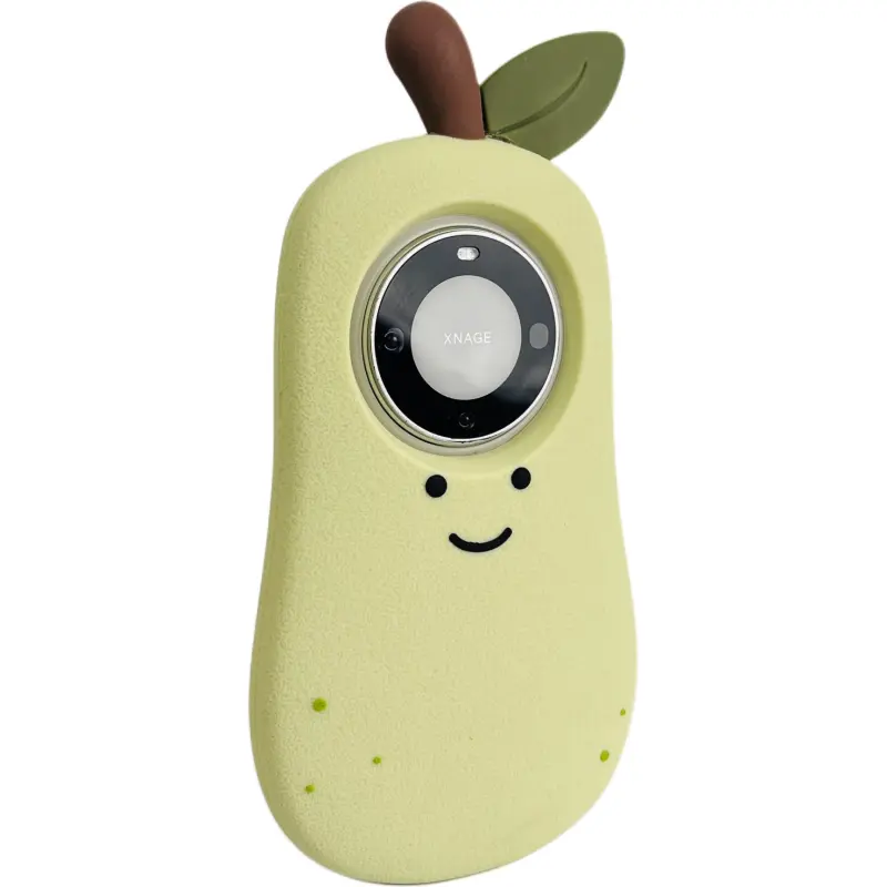 Wei Xin Silicone Material 3D Effect Snow Pear M Phone Cases Compatible With Huawei Mate 60/60 Pro/Pura 70/70 Pro+-1