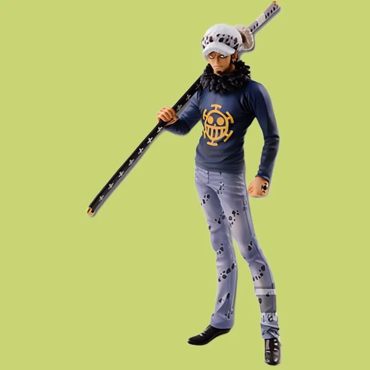 BANPRESTO Trafalgar D. Water Law Glass Factory Ichiban Kuji One Piece Worst Age Arc Trafalgar Luffy Scale Figures-2