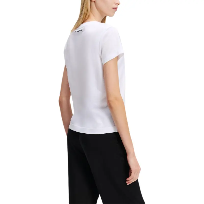 Karl Lagerfeld K/Heart V neck T shirt-4