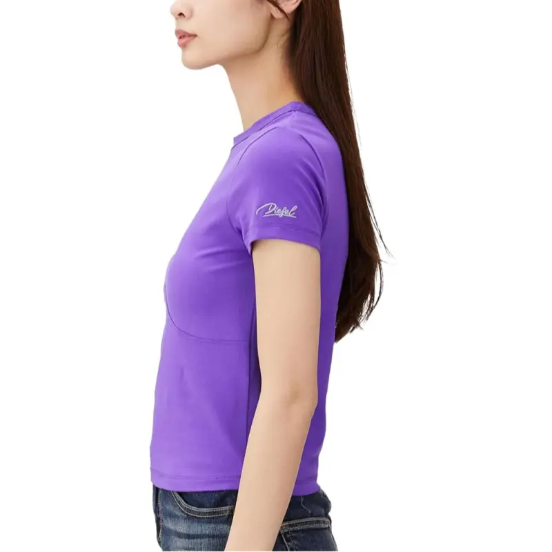 DIESEL T Shirts Women's Purple-3