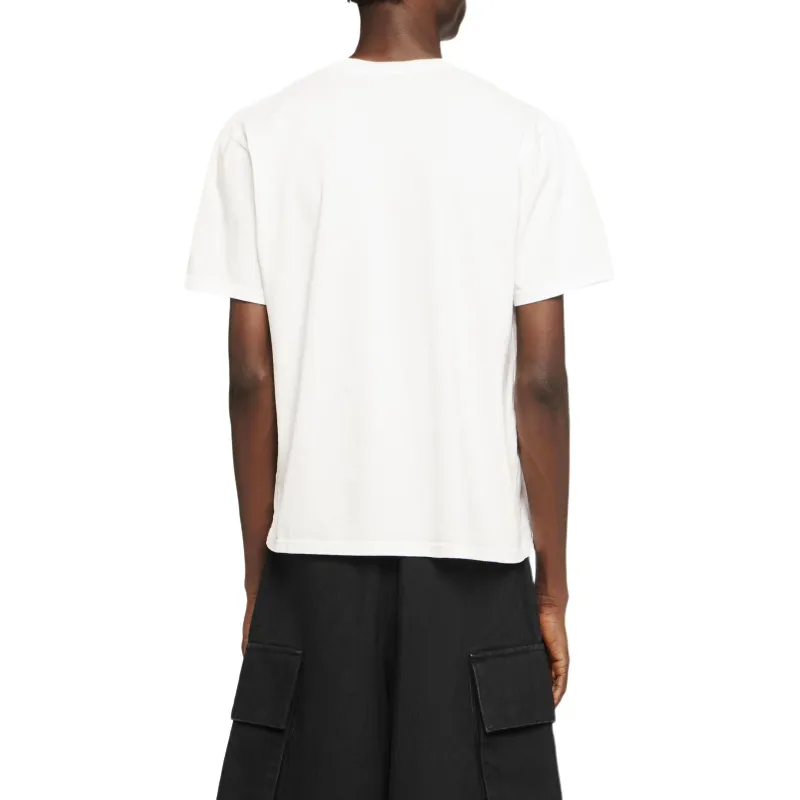 JW Anderson Anchor embroidered T shirt-3