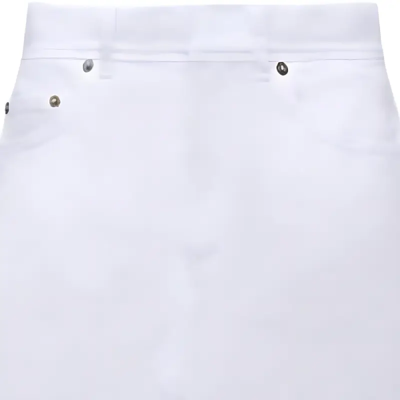 DIOR Logo Patch Frayed Edge Skirt-4