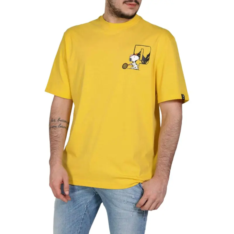 PUMA T Shirts Unisex Yellow-2