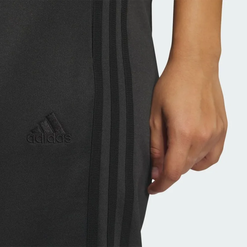 Adidas Three Stripes Warm Up Pants Casual Pants Women's Black-4
