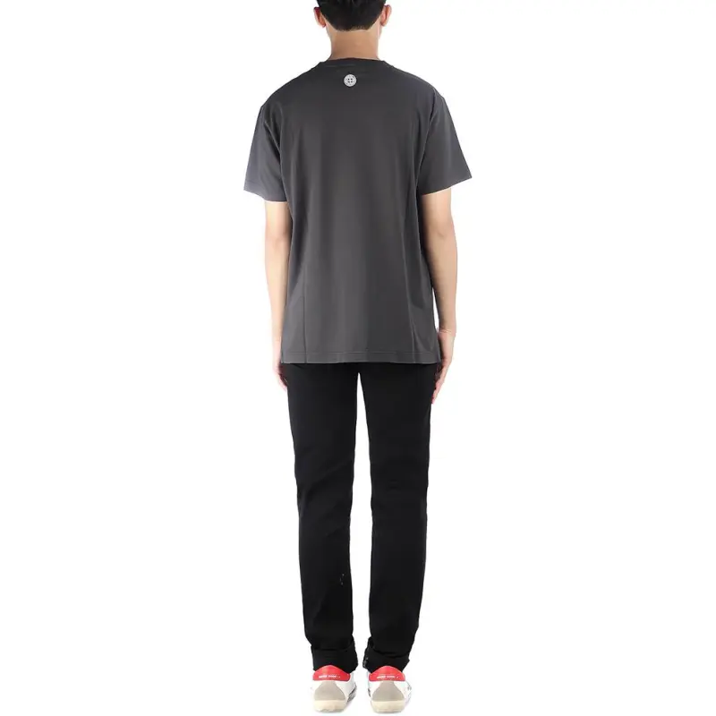STONE ISLAND T Shirts Men Gray-5