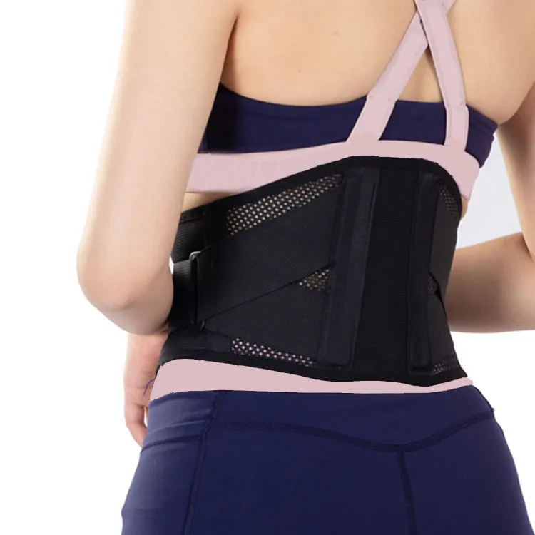 SCONCEPT Back Support Braces Breathable Protective Rehabilitation Self Heating Compression 1 Pack Black Unisex-1
