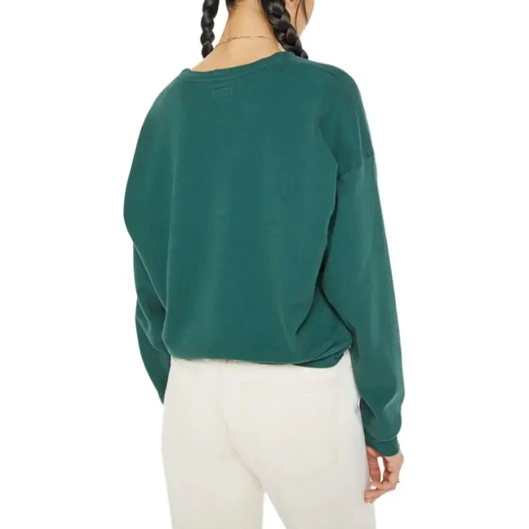 MOTHER Sweatshirt Women's Forest Green-1