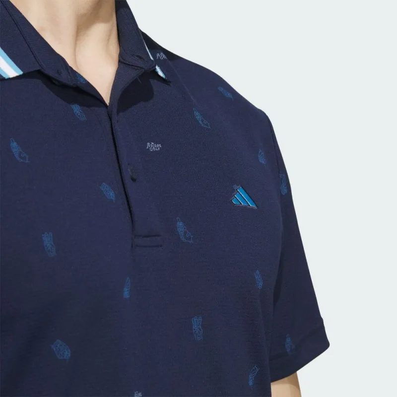 Adidas Polo Shirts Men Navy-6