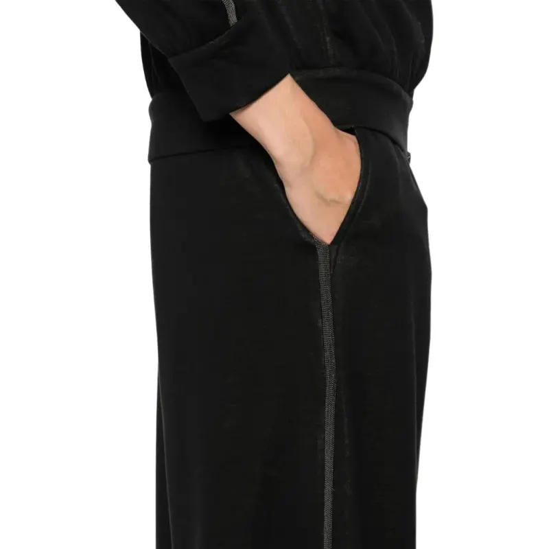 Brunello Cucinelli Stripe detail Trousers-4