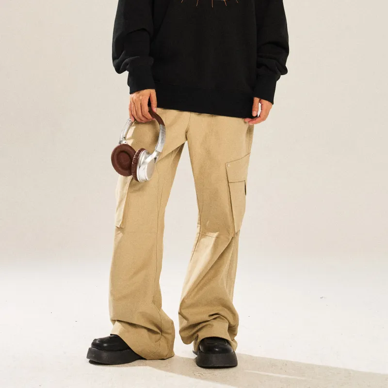 NSTNEW START Cargo Pants Unisex Khaki-2