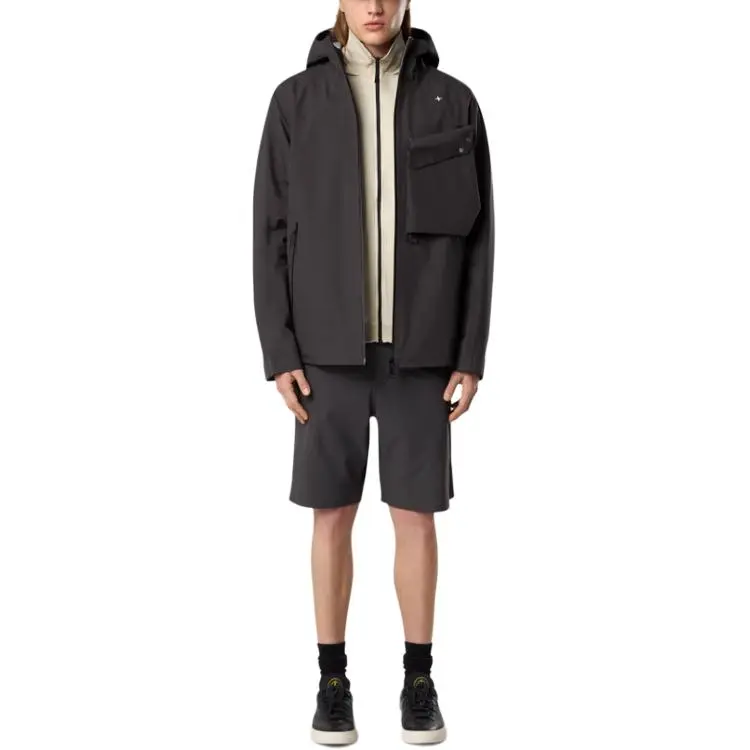 STONE ISLAND Hooded Jacket-3