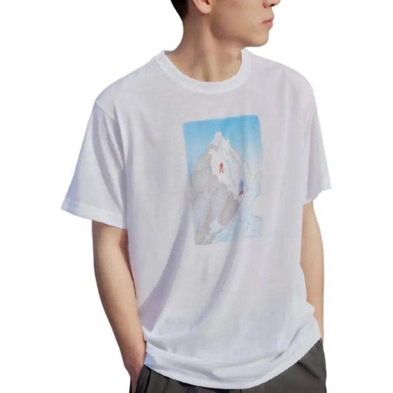 MONTBELL T Shirts Unisex WT White-2