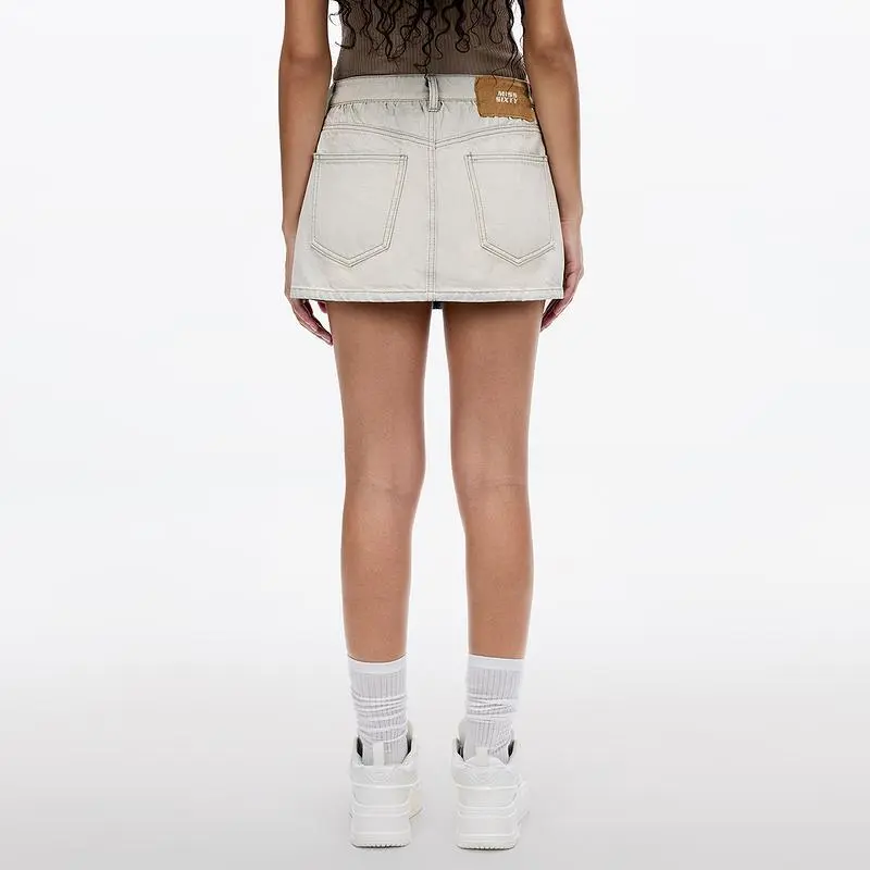 Miss Sixty Denim Short Skirts Women's Light Blue-5