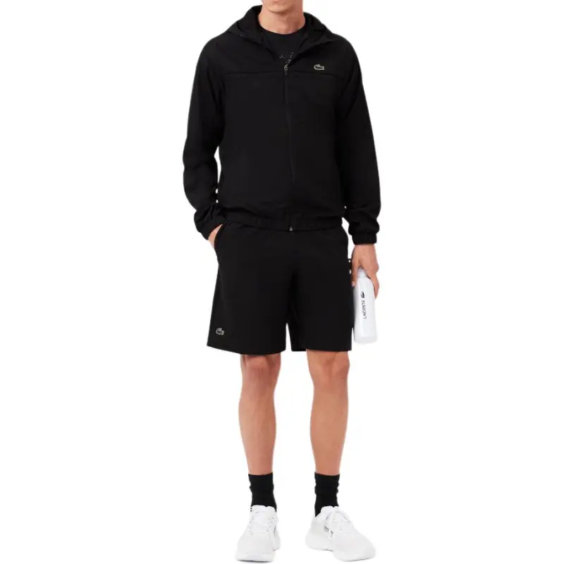 LACOSTE Logo embroidered Track Shorts-1
