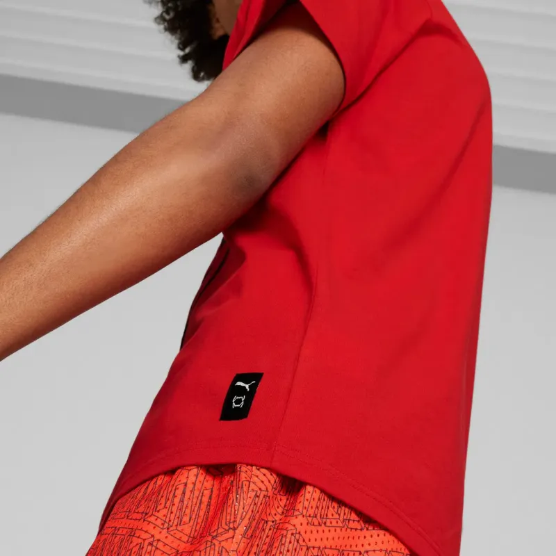 PUMA T Shirts Men Red-4