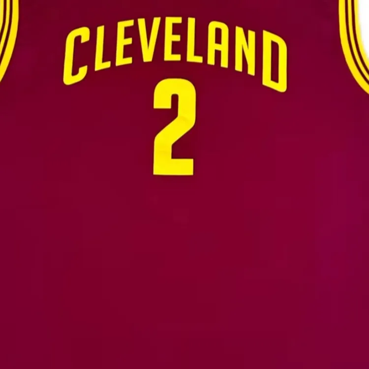 Adidas x NBA Cleveland Cavaliers Basketball Jerseys Unisex Burgundy-2