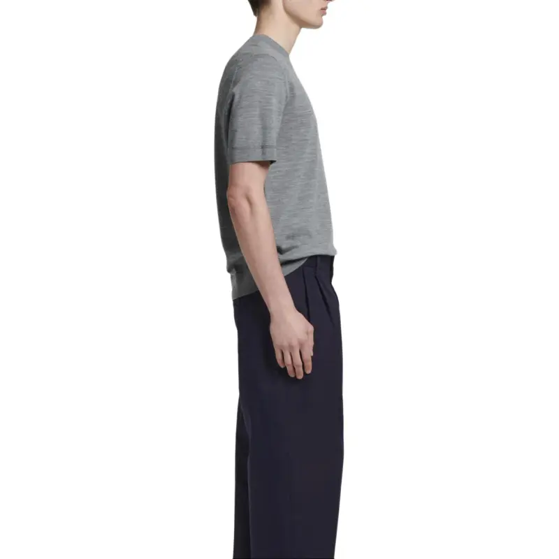 COS T Shirts Men Gray-4