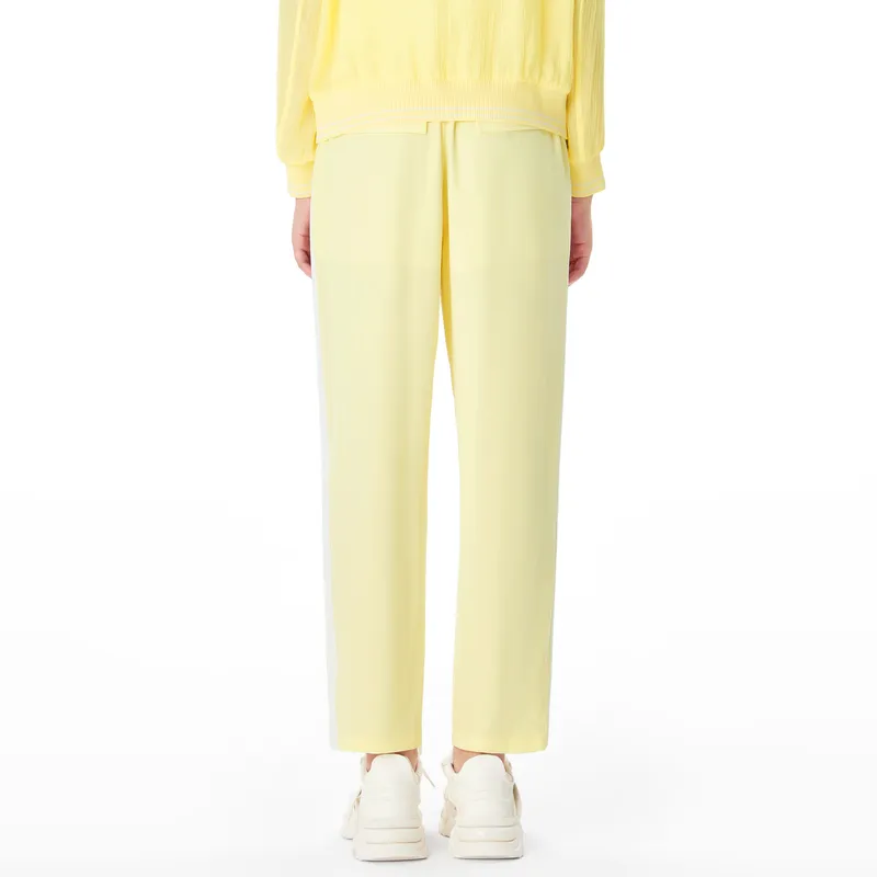 XII BASKET Casual Pants Women's Yellow-2
