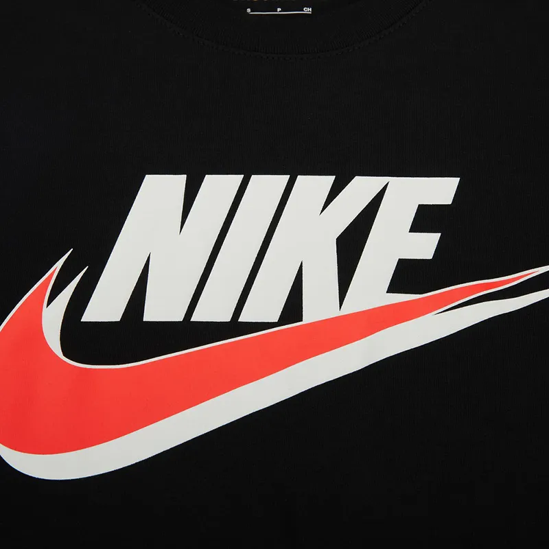 Nike T Shirts Men Black-4