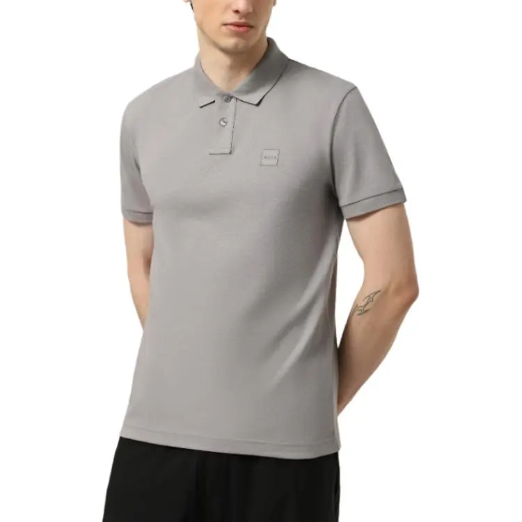 HUGO BOSS Polo Shirt Men's Gray-3