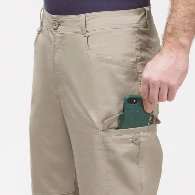 DECATHLON NH500 QUECHUA Casual Shorts Men's Light Coffee-4