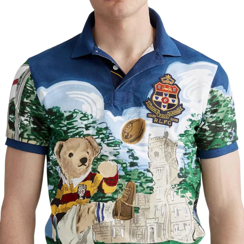 Polo Ralph Lauren Polo Shirt Men's Blue-4