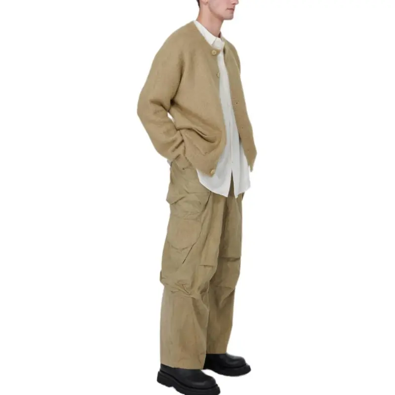 Acne Studios Long Sleeved Button Up Cardigan-4
