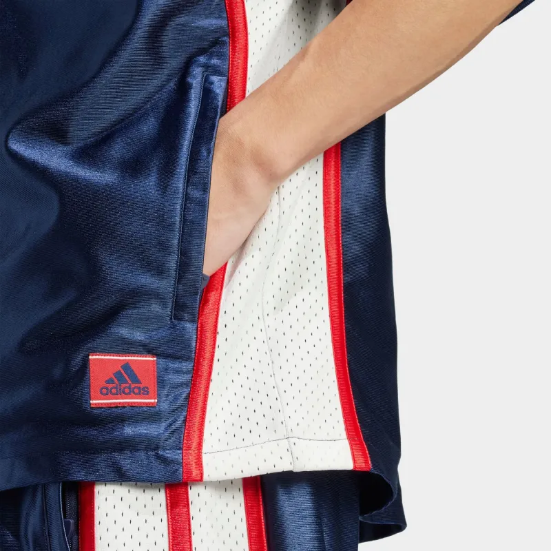 Adidas Cut Line Short Sleeve Track Top-4