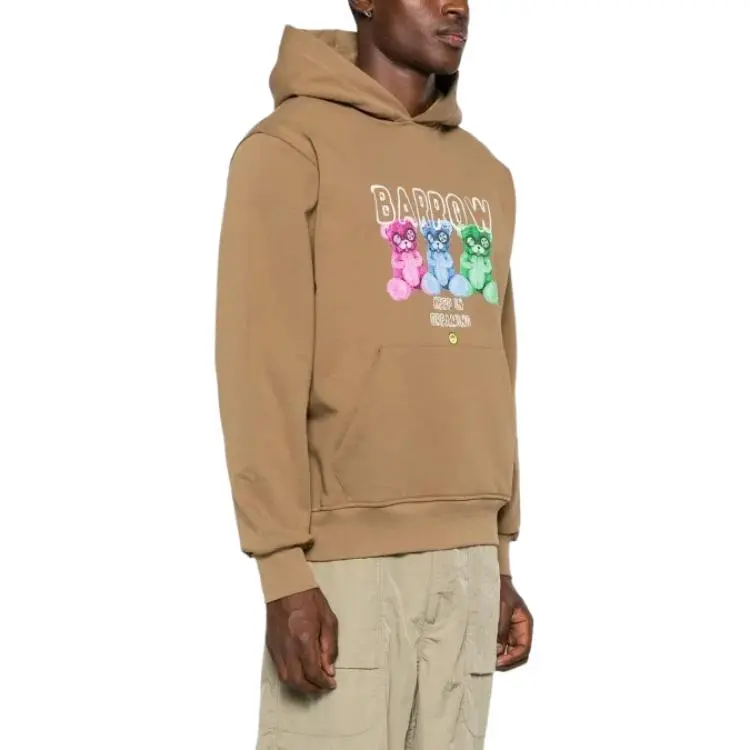 Barrow Logo print Hoodie-3
