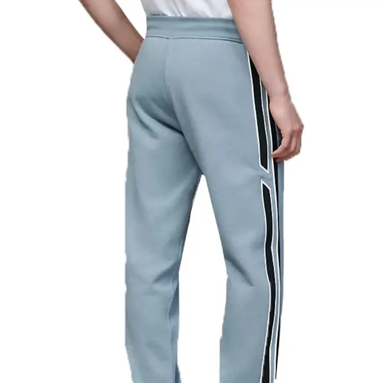 HERMES Knitted Sweatpants Men Blue-1