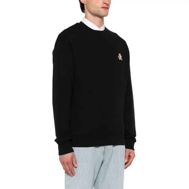 Maison Kitsune Speedy Fox Patch Crewneck Sweatshirt-2
