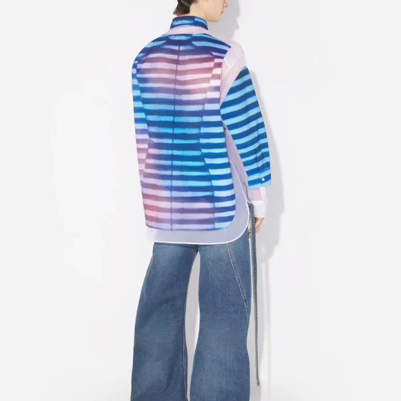 Jean Paul Gaultier Shirts Unisex Blue-4