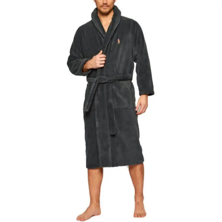 Polo Ralph Lauren Bathrobes Men's Slate-1