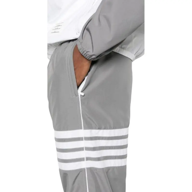 THOM BROWNE 4 Bar Stripe Detailed Track Trousers-4
