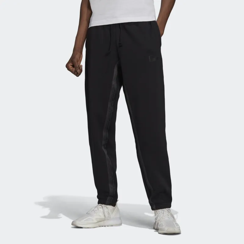 Adidas Originals R.Y.V. Cuffed Sweat Pants Knitted Sports Pants Men's Black-1