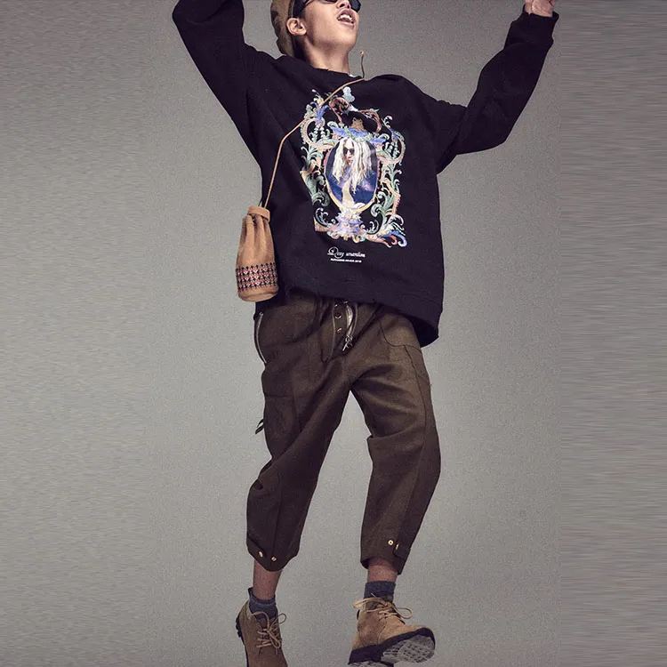 Umamiism Sweatshirts Men Black-2