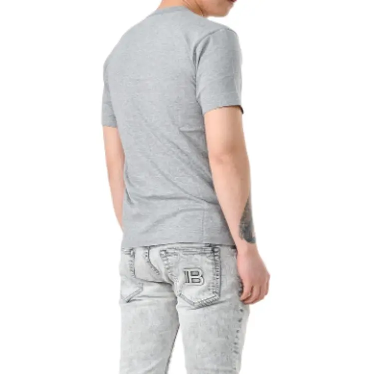 CDG T Shirts Unisex Gray-4