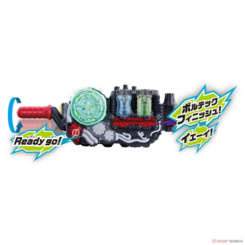 BANDAI Kamen Rider Build DX Full Bottle, Pirate Train Assembled Models-3