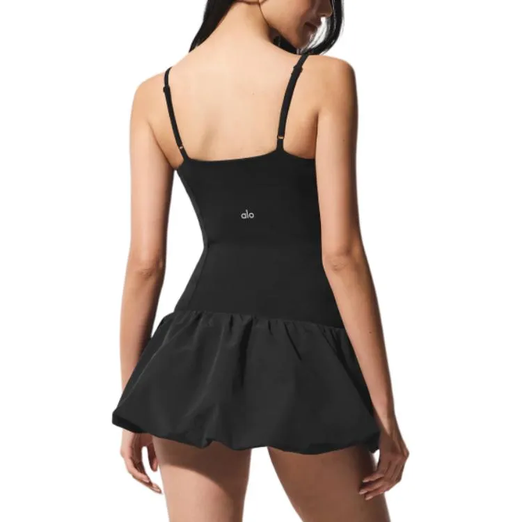 Alo Yoga Slip Dress Women's White-4