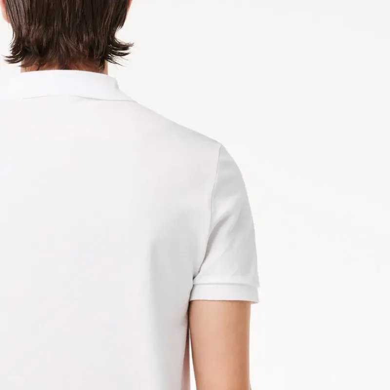LACOSTE Polo Shirts Men White-3