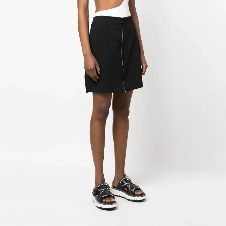 DKNY Casual Short Skirts Women's Black-3