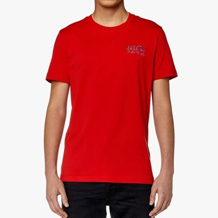 DIESEL T Shirts Men Red-1