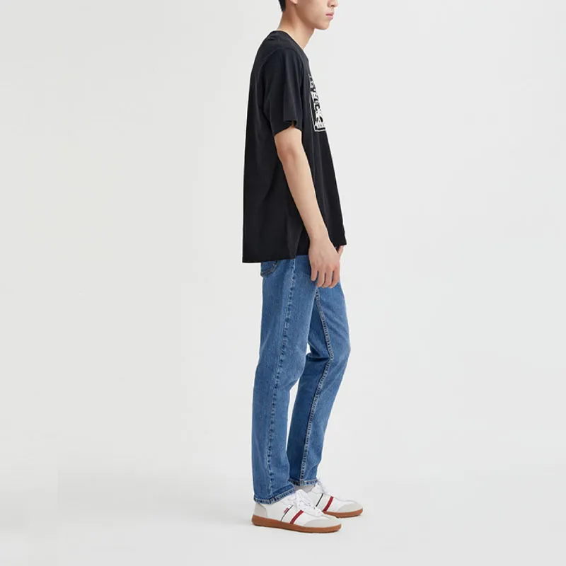 Levis T Shirts Men Black-4