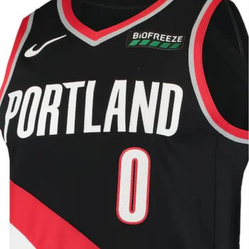 Nike X NBA Basketball Jerseys Men Black-3