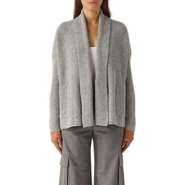 MaxMara Open Front Knitted Cardigan-2