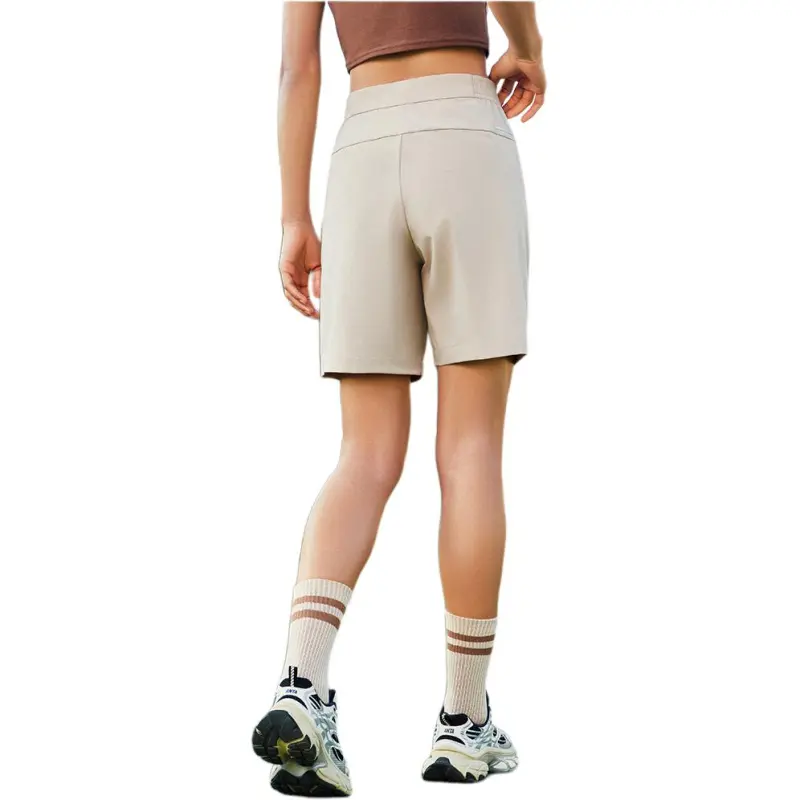 Anta Variety Training Collection Casual Shorts Women's Pine Khaki-2
