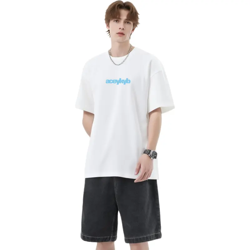 YK&YB T Shirts Unisex White-2
